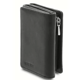 Giudi fekete színű bőr pénztárca