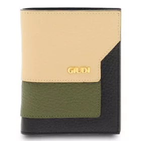 Giudi tricolor bőr pénztárca