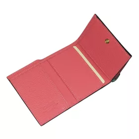 Giudi tricolor fekvő bőr pénztárca 10 × 7,5 cm