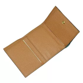 Giudi tricolor fekvő bőr pénztárca  10 × 7,5 cm