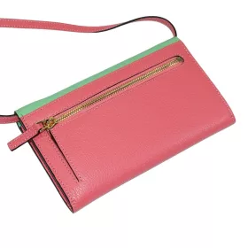 Giudi tricolor fekvő bőr pénztárca, táska 19 × 11,5 cm