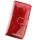 Gregorio női bőr pénztárca, piros 16,5 × 9,5 cm 