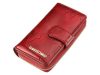 Gregorio női bőr pénztárca, piros 16,5 × 9,5 cm 
