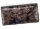 Gregorio női, croco mintás, barna lakkbőr pénztárca 16,5 × 9 cm