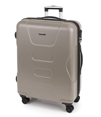 Gabol Custom kemény falú, Wizzair, Ryanair kabin bőrönd 55 cm, bézs