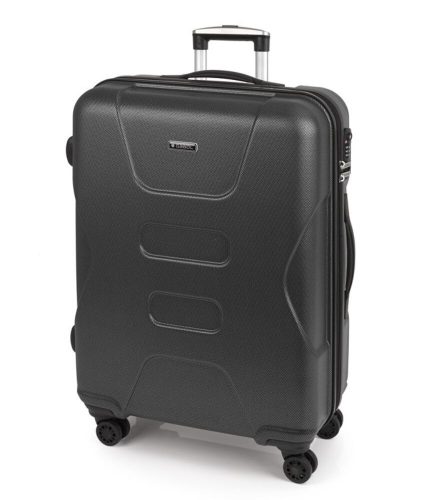 Gabol Custom kemény falú bőrönd 76 cm, sötétszürke