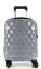 Gabol Air kemény falú, ezüst, Wizzair, Ryanair kabin bőrönd 55 cm