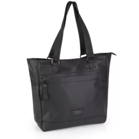 Gabol Sharon fekete női válltáska, shopper 37 x 36 cm