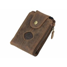   Greenburry nyakbakötős, övre rögzíthető bőr pénztárca