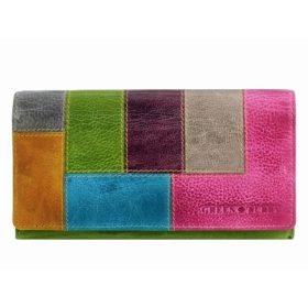 Greenburry Feng Shui harmónia női bőr pénztárca, zöld