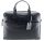 Giorgio Carelli bőr, fekete színű laptop táska, oldaltáska