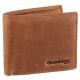 GreenLand Nature bőr pénztárca RFID védelemmel 12 x 9,5 cm