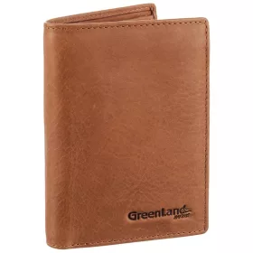   GreenLand Nature bőr pénztárca RFID védelemmel 9,5 x 13 cm