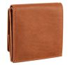 GreenLand Nature mini bőr pénztárca RFID védelemmel 10 x 9,5 cm