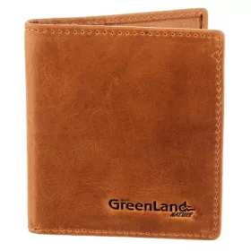   GreenLand Nature bőr kártyatartó RFID védelemmel 9 x 10 cm