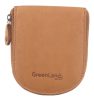 GreenLand  bőr aprópénztartó RFID védelemmel 11 x 9 cm