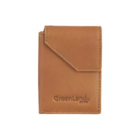   GreenLand Nature bőr pénztárca RFID védelemmel 9,5 x 7 cm