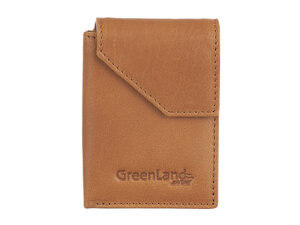 GreenLand Nature bőr pénztárca RFID védelemmel 9,5 x 7 cm