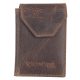 GreenLand Nature mini bőr pénztárca RFID védelemmel 9,5 x 7 cm