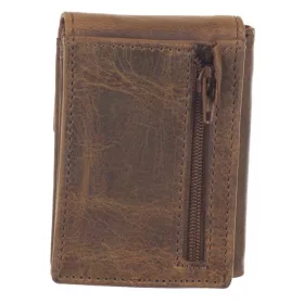   GreenLand Nature mini bőr pénztárca RFID védelemmel 9,5 x 7 cm