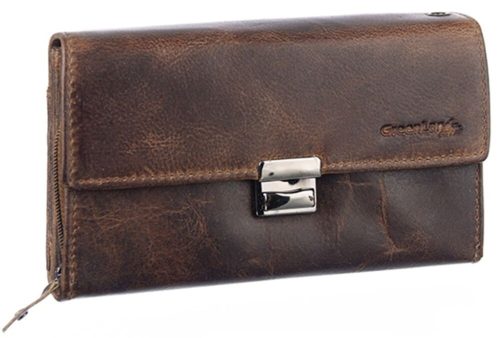 GreenLand Montana bőr pénztárca, brifkó RFID védelemmel 17 x 9,5 cm