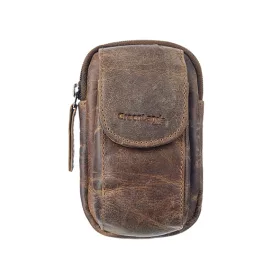   GreenLand Nature mini bőr övtáska RFID védelemmel 14 x 9 cm