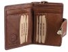 GreenLand Nature bőr pénztárca RFID védelemmel 12,5 x 9,5 cm