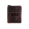 GreenLand Classic bőr pénztárca 11 x 13,5 cm