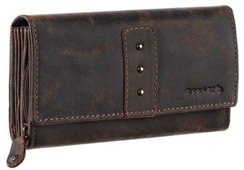 GreenLand Classic bőr pénztárca, brifkó RFID védelemmel 17 x 10 cm