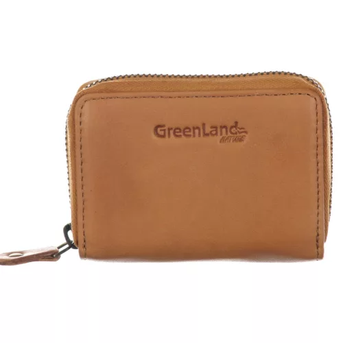 GreenLand Nature bőr kártytartó RFID védelemmel 8 x 11 cm