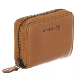   GreenLand Nature bőr kártytartó RFID védelemmel 8 x 11 cm