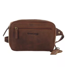 GreenLand Montenegro bőr övtáska 24 × 16 cm