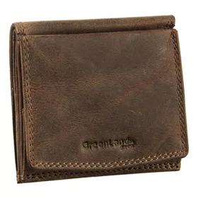  GreenLand Montenegro bőr pénztárca RFID védelemmel 10 x 10 cm