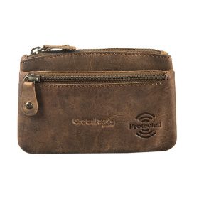 GreenLand Nature bőr kulcstartó RFID védelemmel 9 x 13 cm