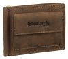 GreenLand Montenegro bőr dollár pénztárca RFID védelemmel 11,5 x 9 cm