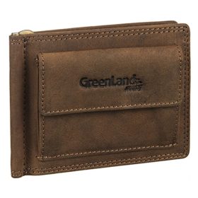   GreenLand Montenegro bőr dollár pénztárca RFID védelemmel 11,5 x 9 cm
