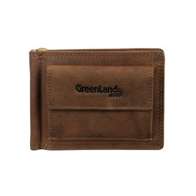  GreenLand Montenegro bőr dollár pénztárca RFID védelemmel 11,5 x 9 cm
