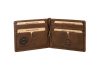 GreenLand Montenegro bőr dollár pénztárca RFID védelemmel 11,5 x 9 cm