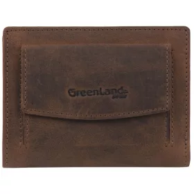   GreenLand Montenegro bőr pénztárca RFID védelemmel 12 x 9 cm