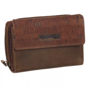   GreenLand Nature női bőr pénztárca RFID védelemmel 14 x 9 cm