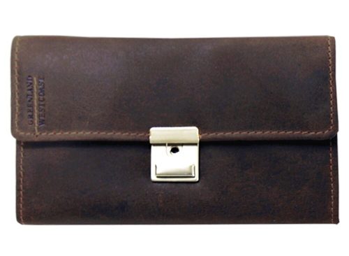 GreenLand Westcoast bőr pénztárca, brifkó RFID védelemmel 17 x 11 cm