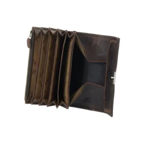 GreenLand Westcoast bőr pénztárca, brifkó RFID védelemmel 17 x 11 cm