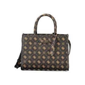 Guess jeans női barna táska 33 x 26 x 14 cm