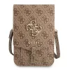 Guess 4G női barna színű válltáska, crossbody táska, telefon tartó 