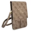 Guess 4G női barna színű válltáska, crossbody táska, telefon tartó 