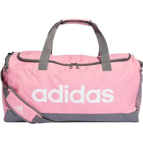 Adidas Linear Duffel M rózsaszín színű sporttáska