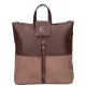 Karen Igor D 703 barna-velúr női hátitáska 30 x 31 x 11 cm