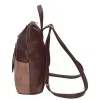 Karen Igor D 703 barna-velúr női hátitáska 30 x 31 x 11 cm