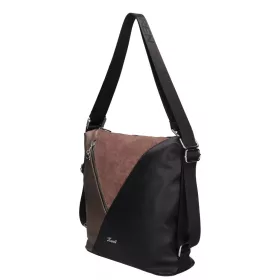   Karen Ingrit D 670 fekete-bronz női válltáska, hátitáska 31 x 30 x 13 cm
