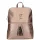 Karen Jgnas D 526 bronz virágmintás női hátitáska, hátizsák 34 x 28 x 11 cm